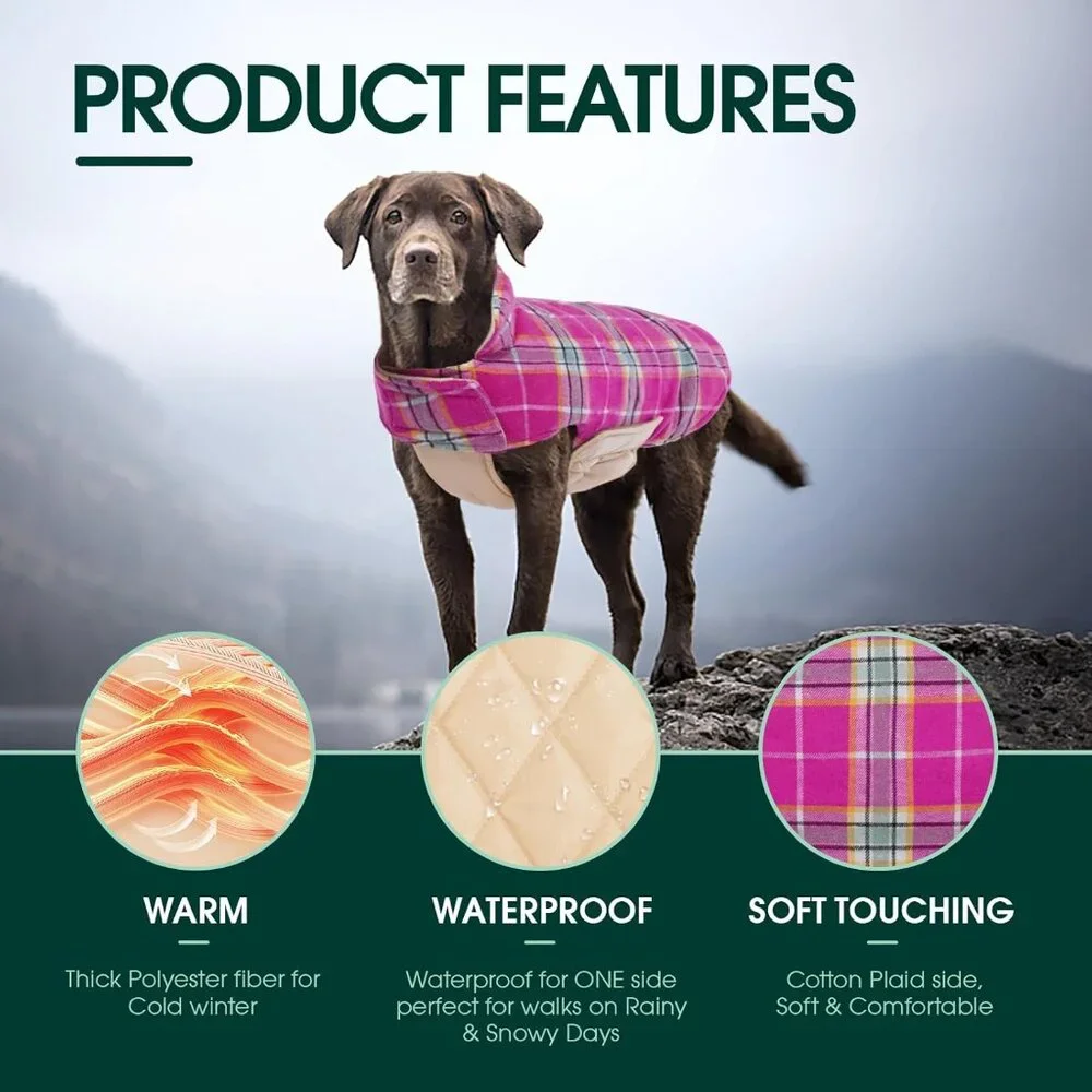 Waterproof Dog Coat Size: Small (Pack of 1)